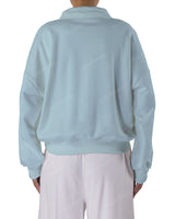 High Neck Multipanel Sweatshirt