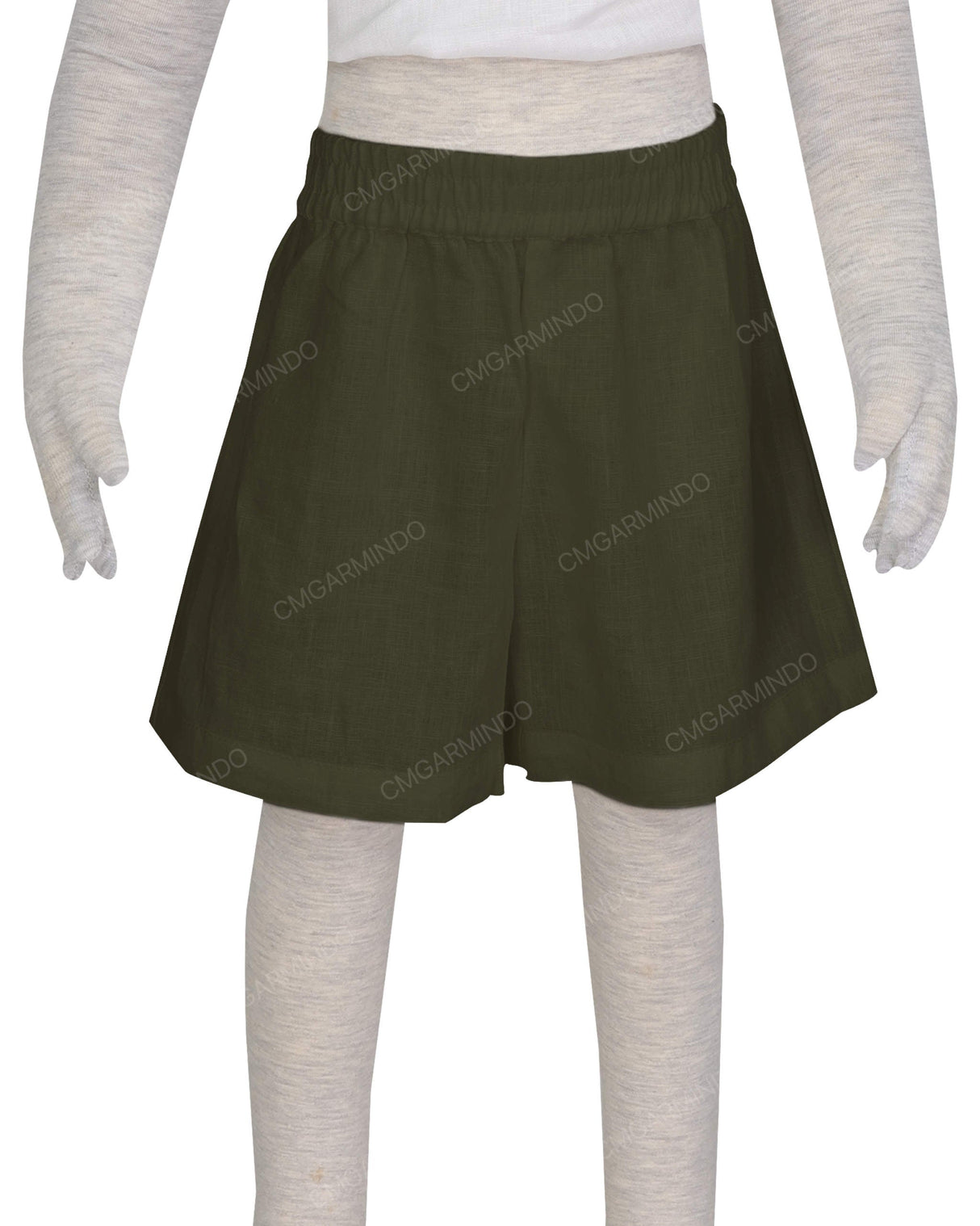 Elastic Waist Crawling Shorts