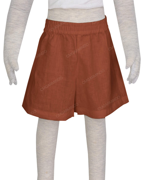 Elastic Waist Crawling Shorts