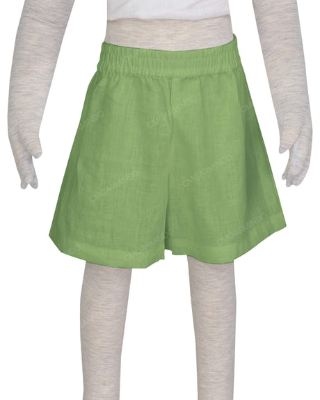 Elastic Waist Crawling Shorts
