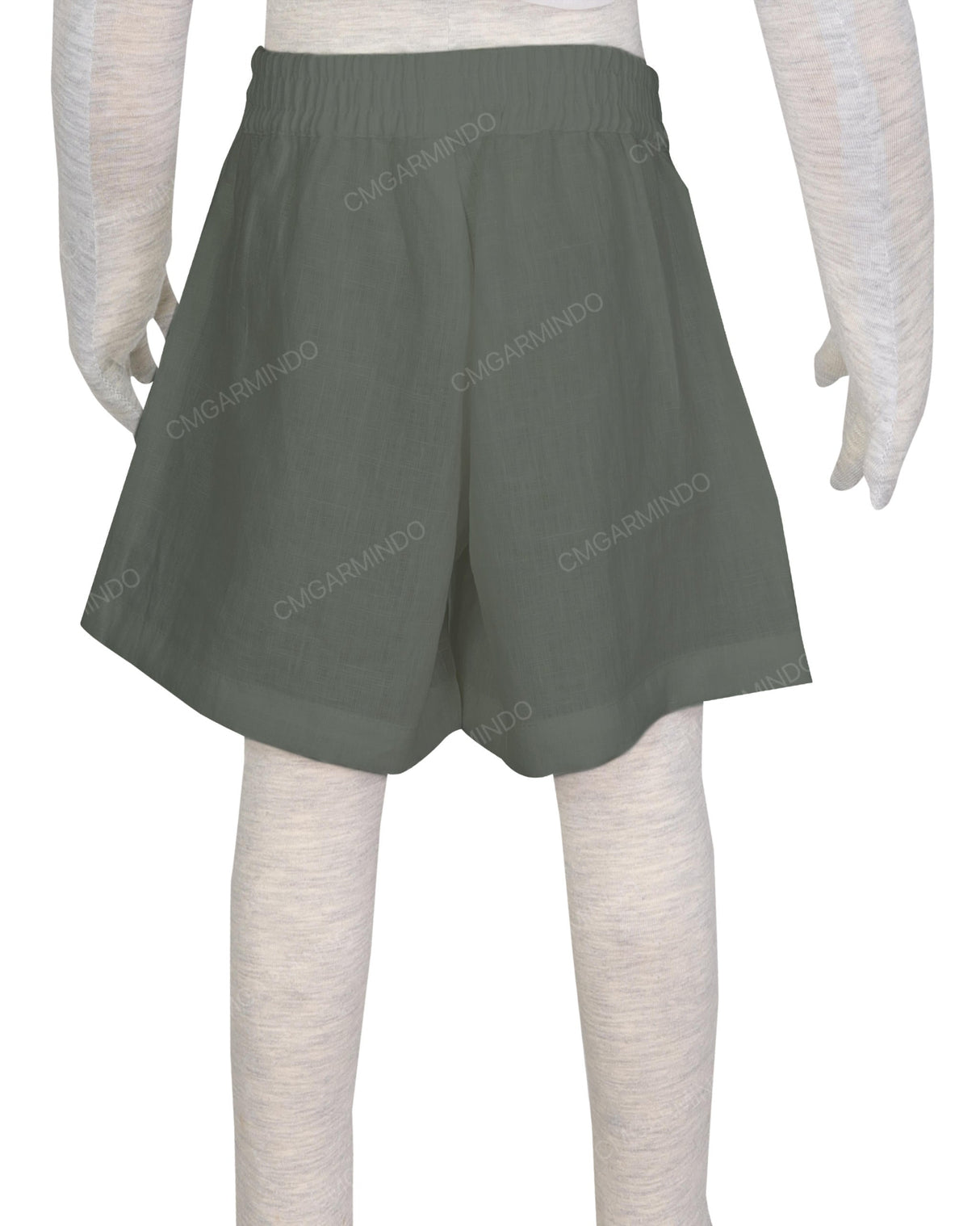 Elastic Waist Crawling Shorts