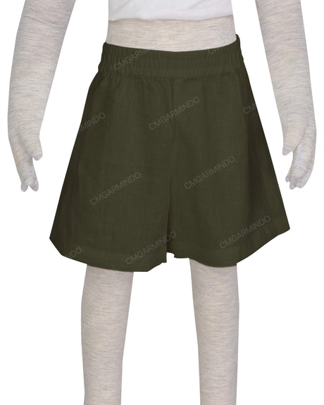 Elastic Waist Crawling Shorts