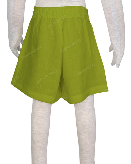 Elastic Waist Crawling Shorts