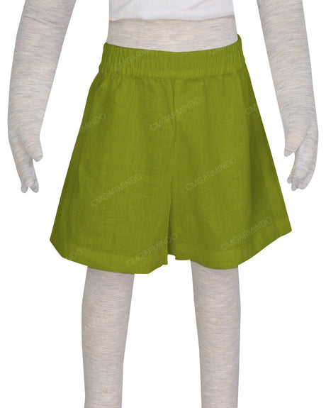 Elastic Waist Crawling Shorts