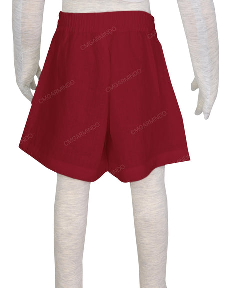 Elastic Waist Crawling Shorts