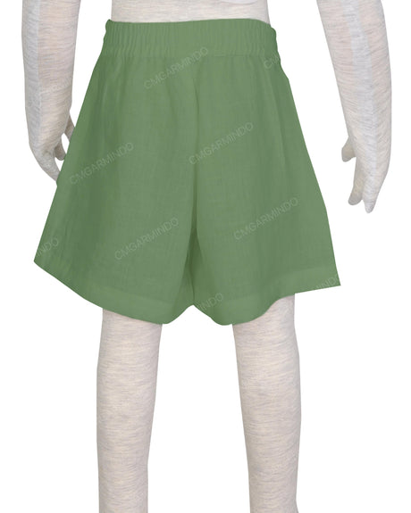 Elastic Waist Crawling Shorts