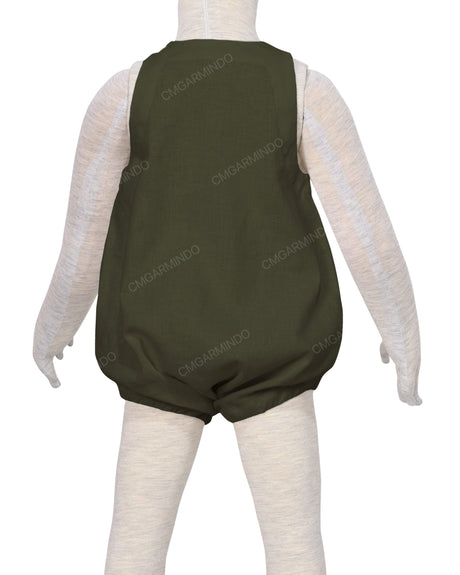 Button Shoulder Onesie