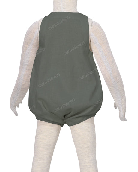 Button Shoulder Onesie