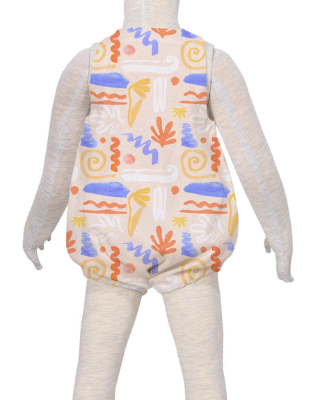 Button Shoulder Onesie