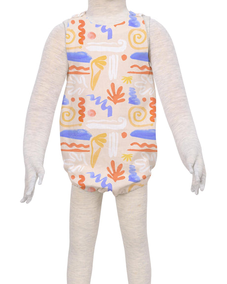 Button Shoulder Onesie