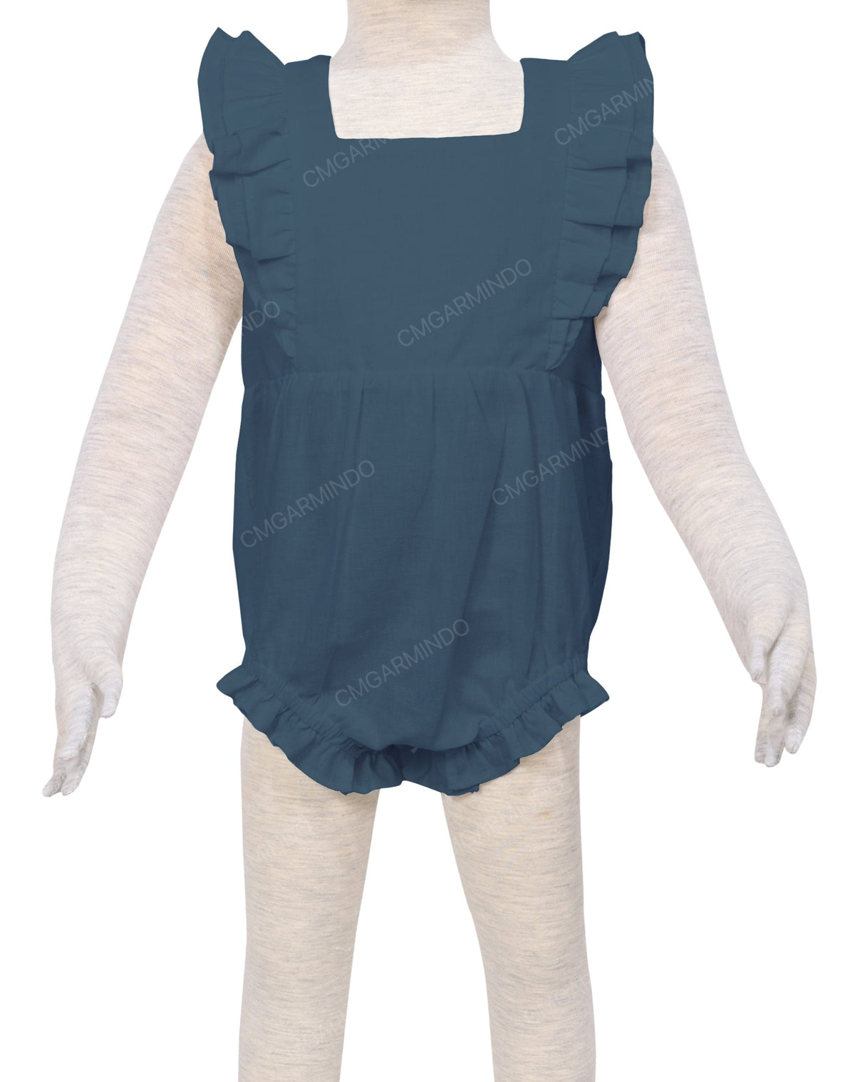 Ruffle Shoulder Onesie