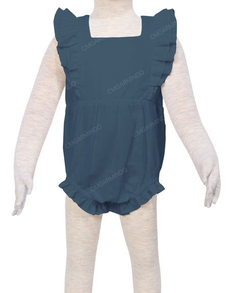Ruffle Shoulder Onesie