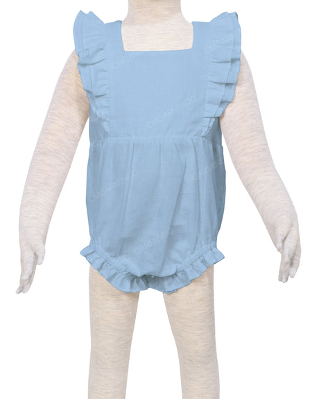 Ruffle Shoulder Onesie