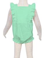 Ruffle Shoulder Onesie