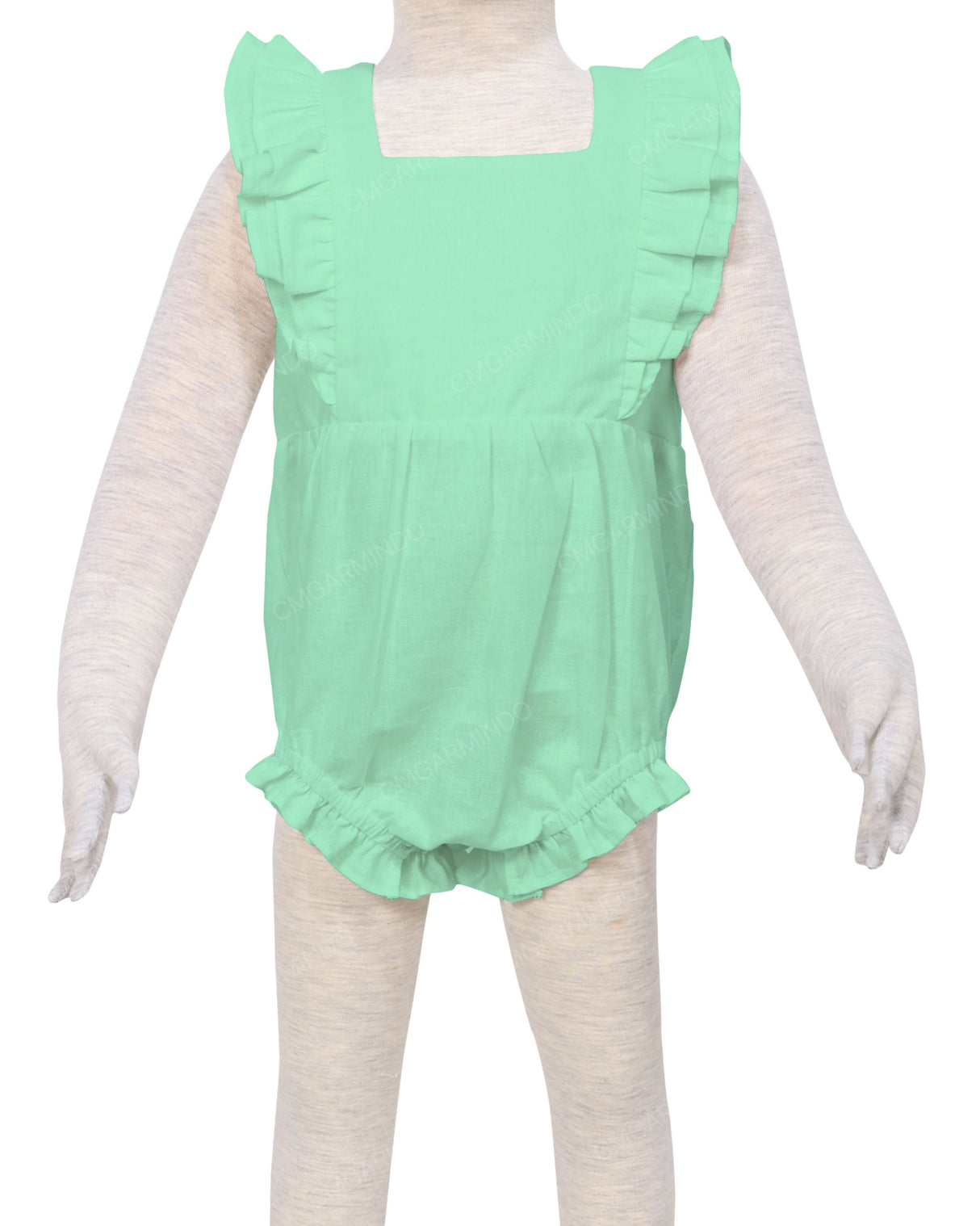 Ruffle Shoulder Onesie