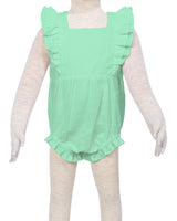 Ruffle Shoulder Onesie