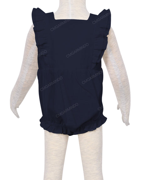 Ruffle Shoulder Onesie