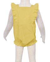Ruffle Shoulder Onesie