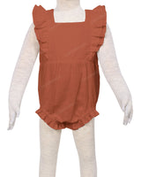 Ruffle Shoulder Onesie