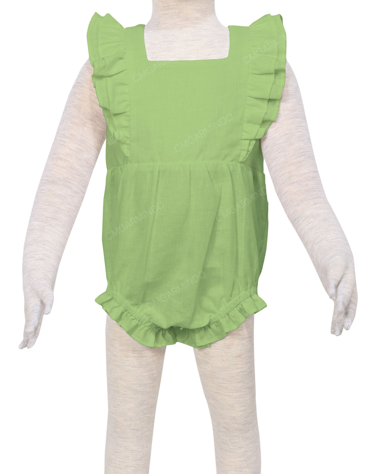 Ruffle Shoulder Onesie