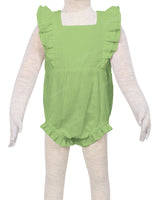 Ruffle Shoulder Onesie