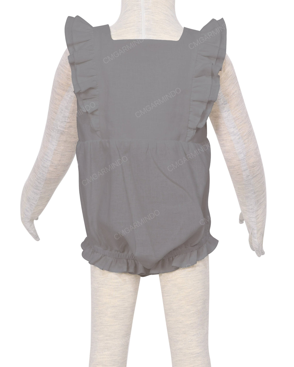 Ruffle Shoulder Onesie