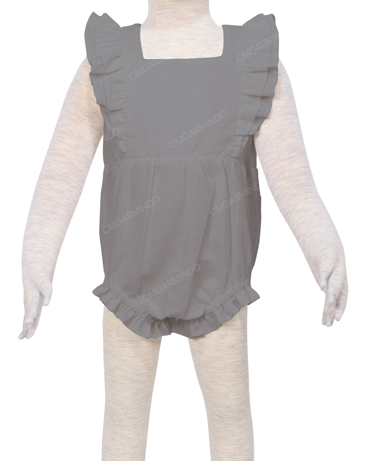 Ruffle Shoulder Onesie