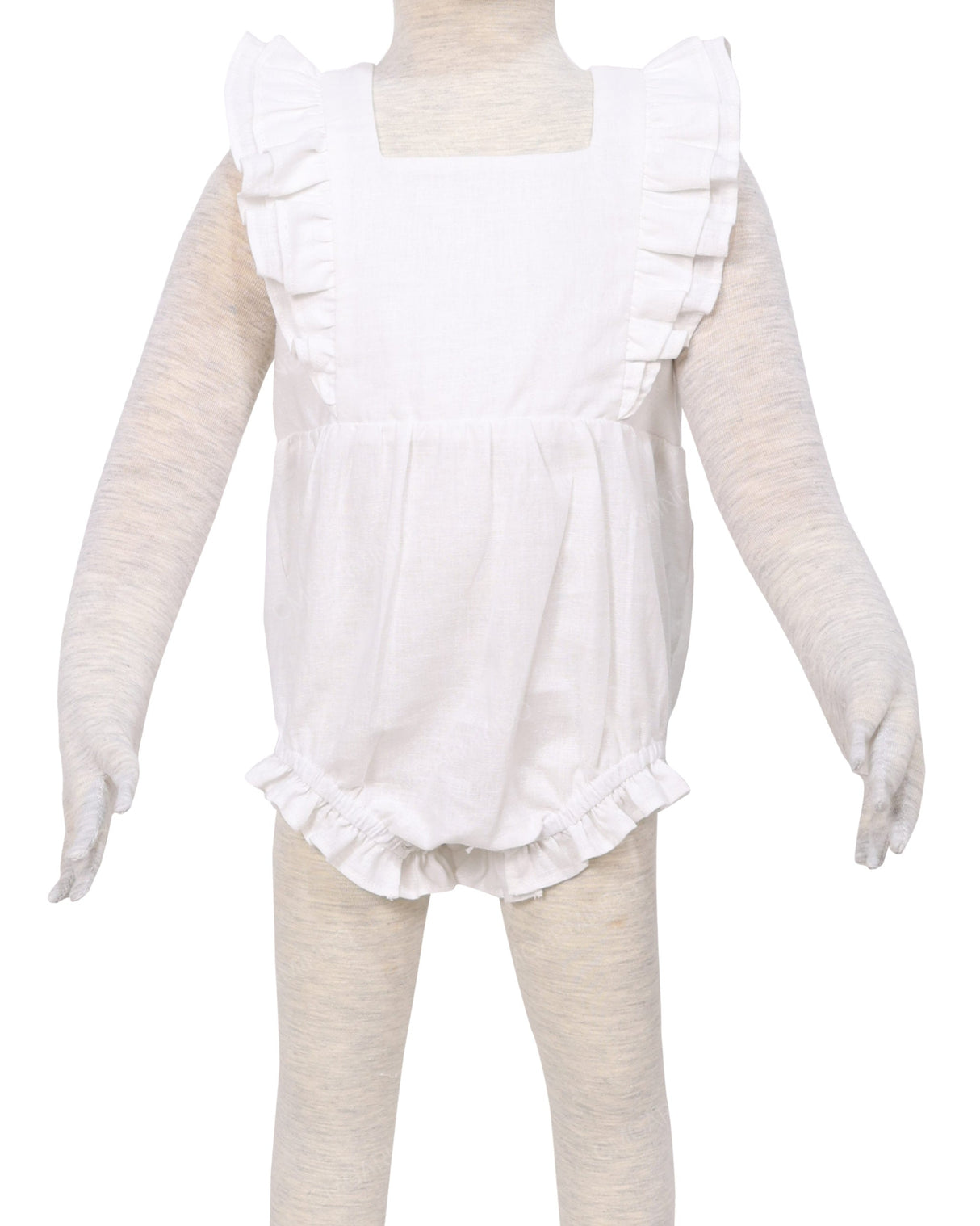Ruffle Shoulder Onesie