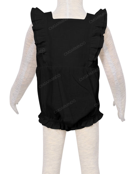 Ruffle Shoulder Onesie