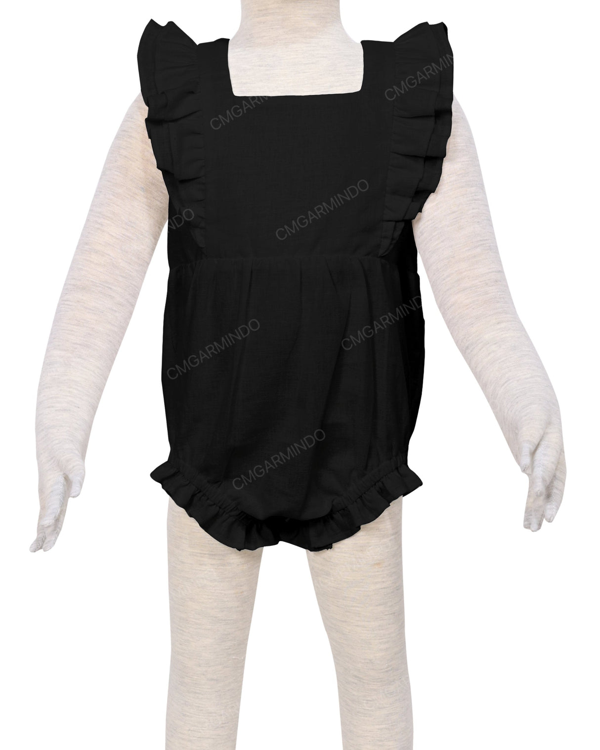 Ruffle Shoulder Onesie