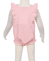 Ruffle Shoulder Onesie