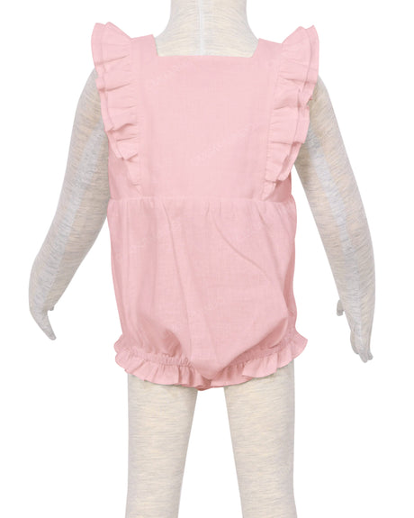 Ruffle Shoulder Onesie