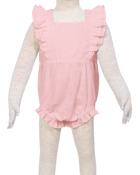 Ruffle Shoulder Onesie