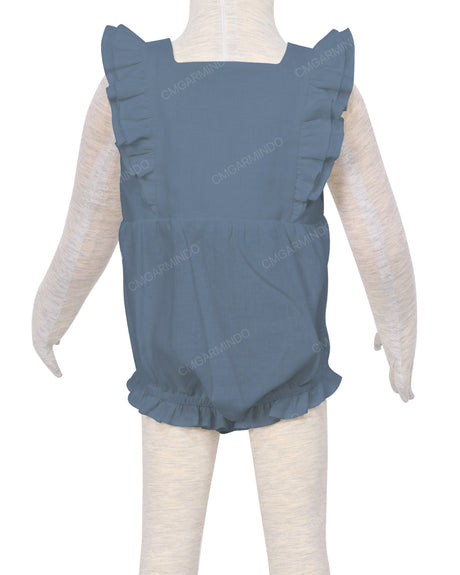 Ruffle Shoulder Onesie