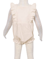 Ruffle Shoulder Onesie