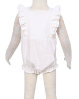 Ruffle Shoulder Onesie