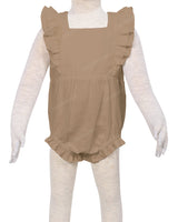 Ruffle Shoulder Onesie