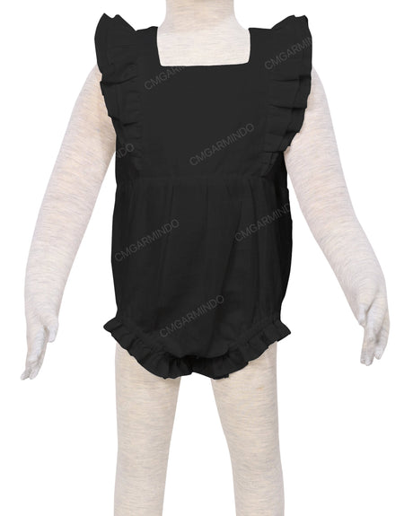 Ruffle Shoulder Onesie