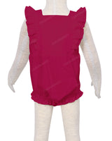 Ruffle Shoulder Onesie