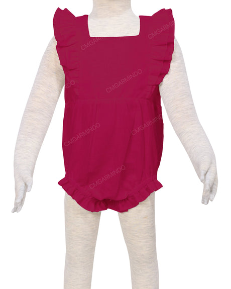 Ruffle Shoulder Onesie