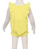 Ruffle Shoulder Onesie