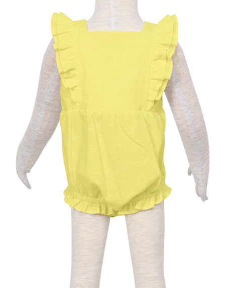 Ruffle Shoulder Onesie