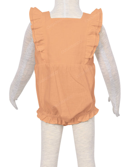 Ruffle Shoulder Onesie