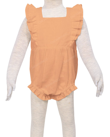 Ruffle Shoulder Onesie
