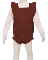 Ruffle Shoulder Onesie