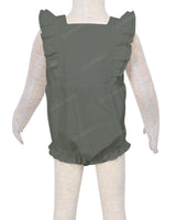 Ruffle Shoulder Onesie