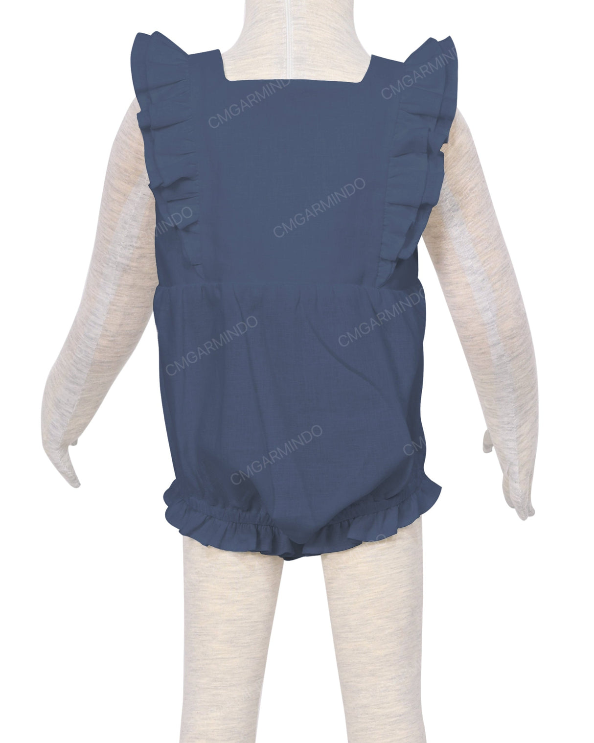 Ruffle Shoulder Onesie