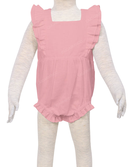 Ruffle Shoulder Onesie