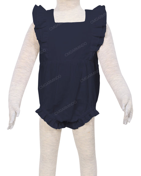 Ruffle Shoulder Onesie