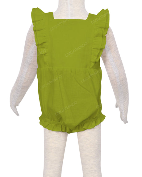 Ruffle Shoulder Onesie